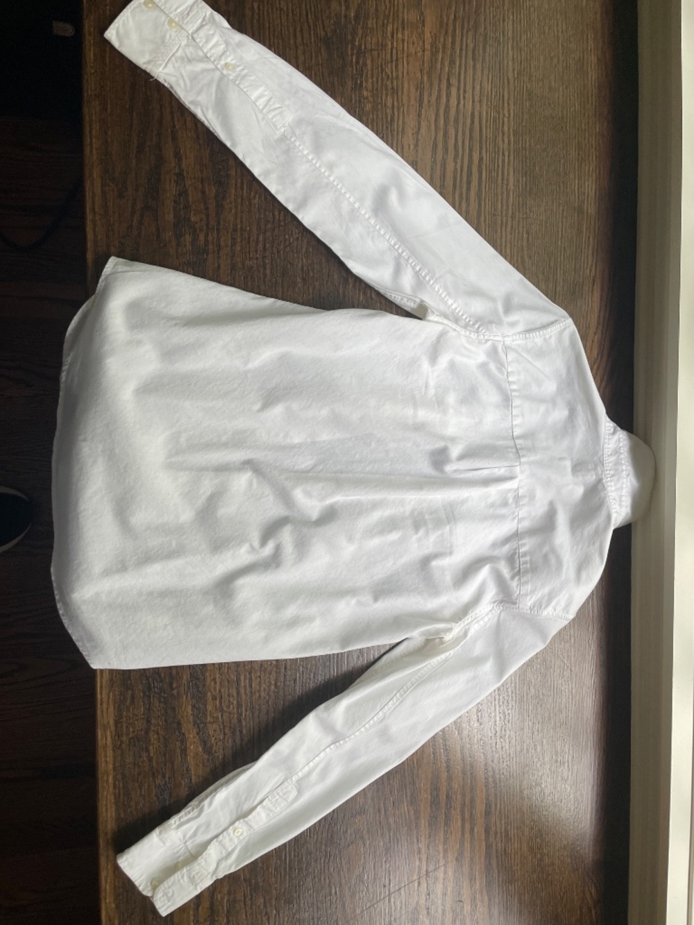Cotton white button down - Picture 3 of 3
